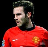 Хуан Мата: Всички в тима свикнаха с методите на Ван Гаал