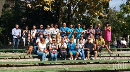 кандидати общински съветници герб подкрепиха шестото издание турнира burgas open