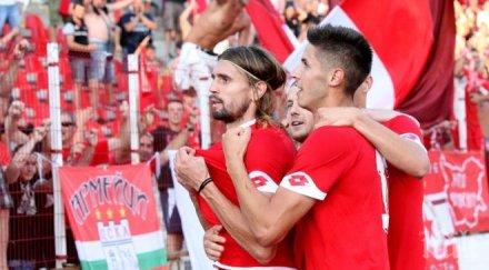 цска води рилски спортист полувремето