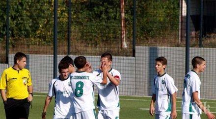 лудогорец u17 разгроми левски раковски