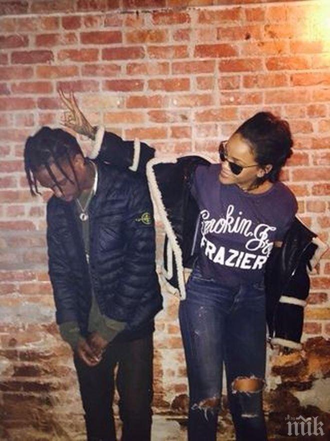 Риана показа новия си мъж (снимка)