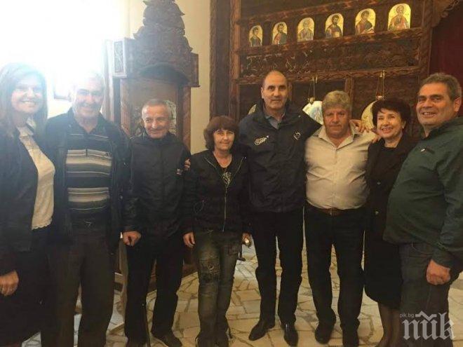 Цветанов посети храма „Свето Вознесение Господне“ в с. Друган, изграден с финансовата подкрепа на ГЕРБ