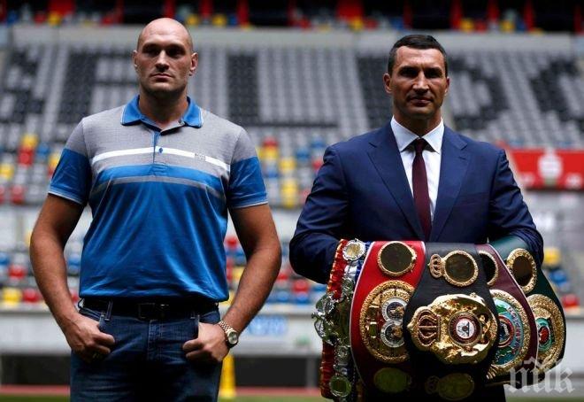 Фюри: Кличко няма контузия, иска повече време за подготовка