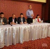 Цветанов: Кандидатът на ГЕРБ за кмет на Петрич Димитър Бръчков ще донесе добрия модел на управление