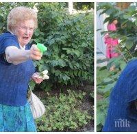 Тази баба разпали фотошоп маниаците, които се впуснаха в битка за най-добра снимка. Крайният резултат? 100% смях!