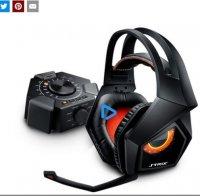 Геймърски слушалки с външна звукова карта- Asus Strix 7.1