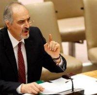 Башар Джафари: Франция бомбардира Сирия, без да координира действията си с Дамаск
