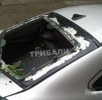 Млада шофьорка изхвърча в отводнителен канал в Роман