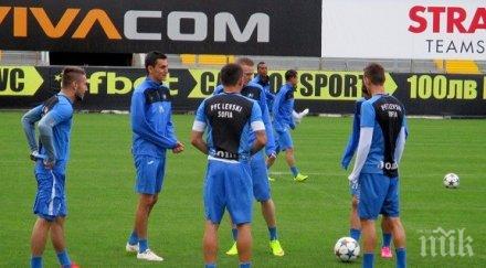 стартовият състав левски ботев