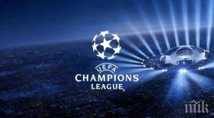 предстои поредното шоу групите шампионската лига