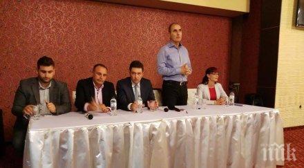 цветанов кандидатът герб кмет петрич димитър бръчков донесе добрия модел управление