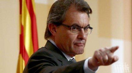 артур мас обеща оглед изборите резултати продължи отделянето испания