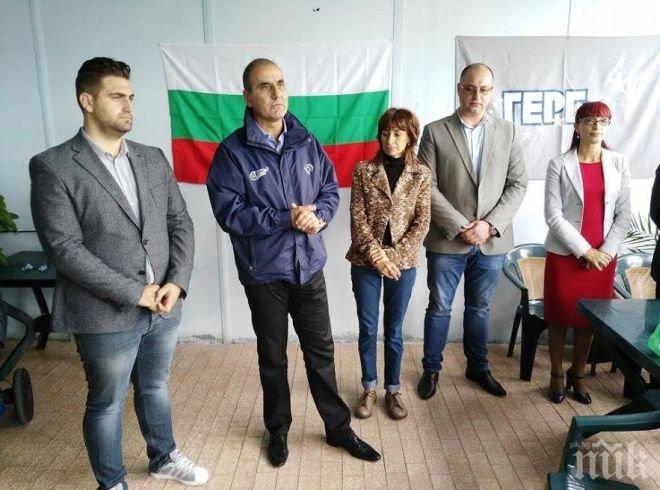 Цветан Цветанов: Ваня Илиева е правилният човек за кмет на община Струмяни