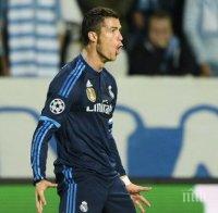 Кристиано продължава да пише история, Реал без проблеми в Малмьо