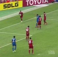 Вижте най-скандалната дузпа, свирена в Шампионска лига (видео)