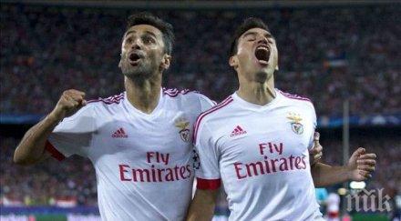 бенфика шокира атлетико висенте калдерон