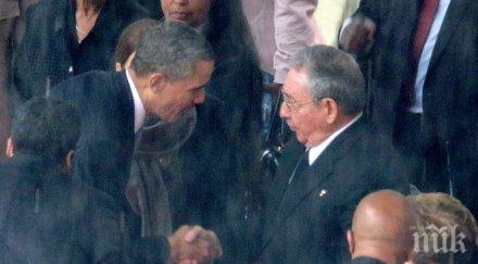 обама среща раул кастро кулоарите общото събрание оон