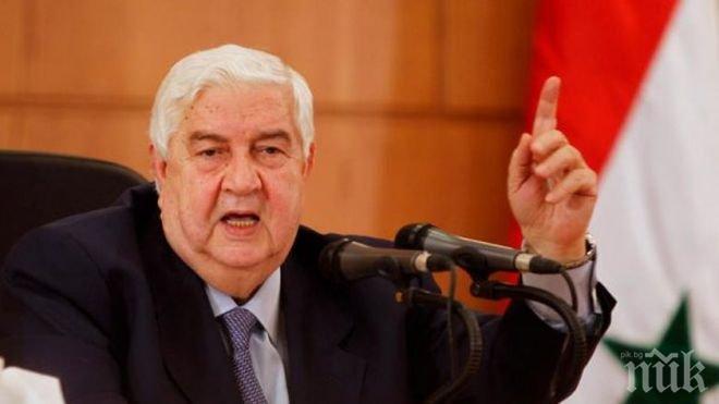 Сирия: САЩ нарушават нашия суверенитет