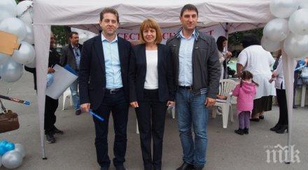 фандъкова новото кръгово лъвов мост отличен пример видимите резултати работата софия снимки