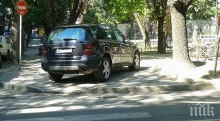 ден щракнаха 115 неправилно паркирани автомобили