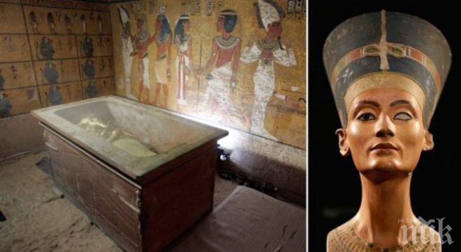 Откриха гроба на Нефертити?