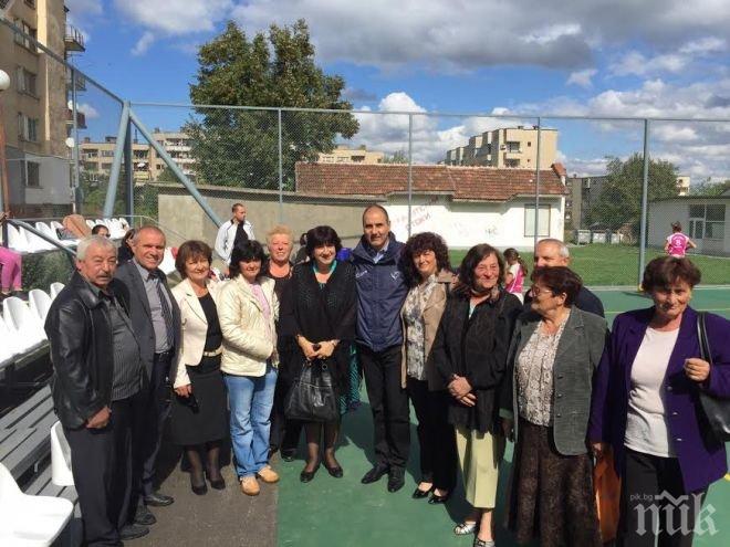 Цветанов: Димитранка Каменова е реализирала проекти с европейско финансиране в цялата община Берковица