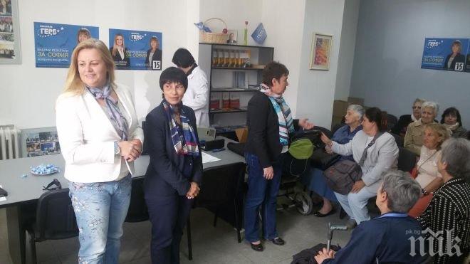 Десетки възрастни граждани на район „Слатина“ посетиха безплатните прегледи, организирани от ГЕРБ