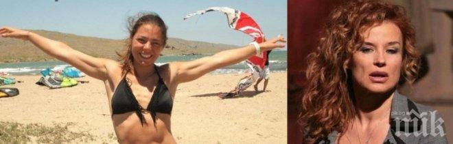 Доведената дъщеря на Аня Пенчева се похвали със завидна форма! Само 5 месеца, след като роди, Карина показа плочки на корема (снимка)
