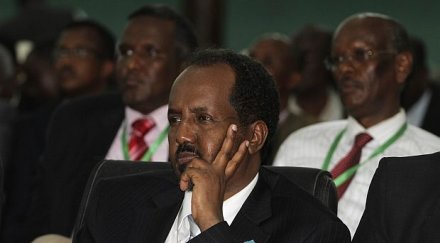 сомалийският президент изнесе реч сащ