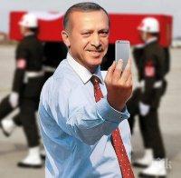 Ердоган иска среща  с Путин, обезпокоен от руските удари в Сирия