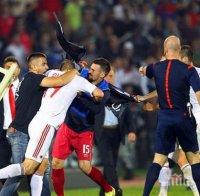 Полицията в Тирана се готви за война преди Албания - Сърбия