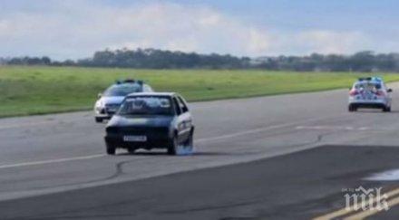 порше вряза трибуна време мотошоу пострадаха