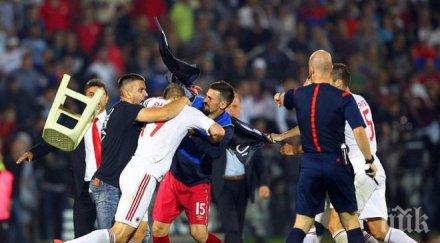 полицията тирана готви война албания сърбия