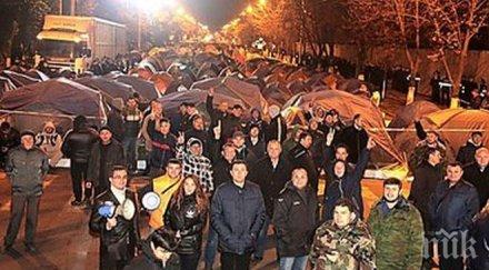 протестиращи властта блокираха трафика кишинев