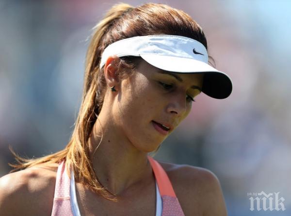 Пиронкова с пета поредна загуба, задържа се само час на турнира в Пекин