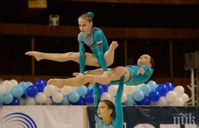 Нов медал за България на европейското първенство по акробатика