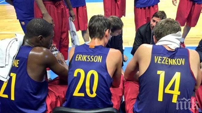 Първи голям финал за Барселона и Алекс Везенков