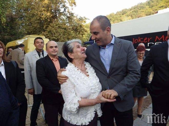 Цветанов на обиколка в Бобошево