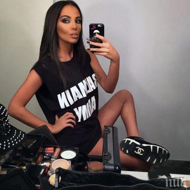 Николета изгуби бас! Отново стана брюнетка (снимки)