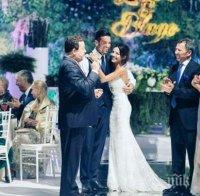 Благо Джизъса се уреди със сексапилна тъща (снимка)