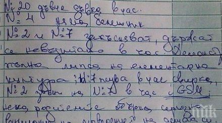 гениални забележки ученически дневници просто бъдат прочетени