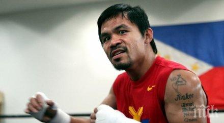 мани пакиао иска става сенатор