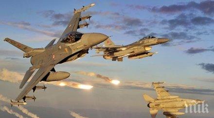 турски изтребители били притеснени неизвестен mig сирийската граница