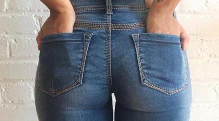 събра старите чифтове дънки всички хора квартала превърнаи поискаш