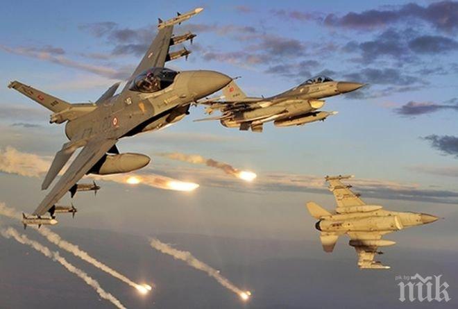 НАПРЕЖЕНИЕТО НАРАСТВА! Руски боен самолет навлезе в Турция, прихванаха го два изтребителя Ф-16!