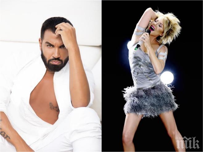 Азис част от шоуто на Лепа Брена в София