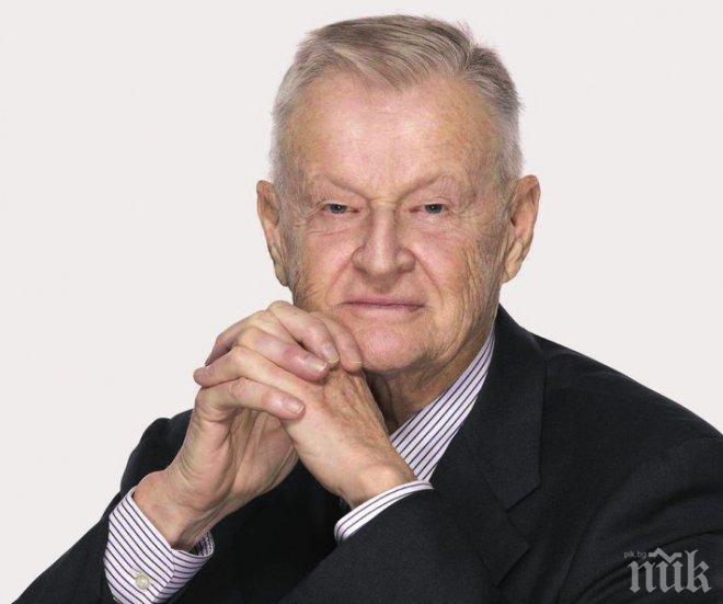 Збигнев Бжежински: В Сирия Русия трябва да действа заедно с Америка, а не против нея