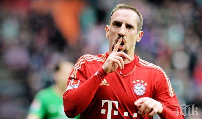 Връщат Франк Рибери в игра с апаратура от НАСА