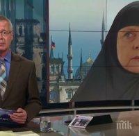 Германската АRD показа Меркел с фередже (видео)