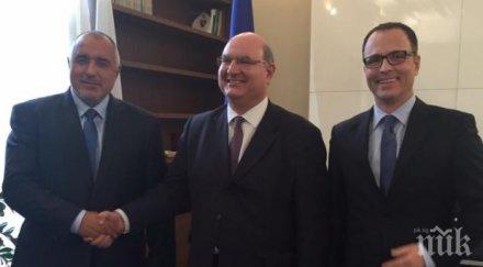 премиерът борисов обсъди габриел бернардино ползите европейската система финансов надзор